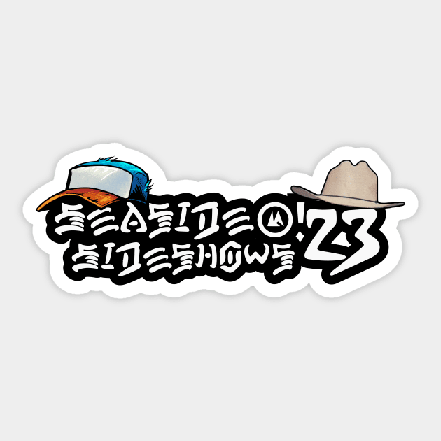 Seaside Sideshows '23 Sticker by DRI374